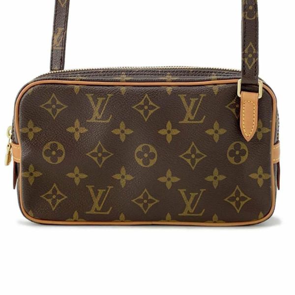 ルイヴィトン ショルダーバッグ モノグラム ポシェット マルリー・バンドリエール M51828 LOUIS VUITTON ヴィトン バッグ 斜め掛け