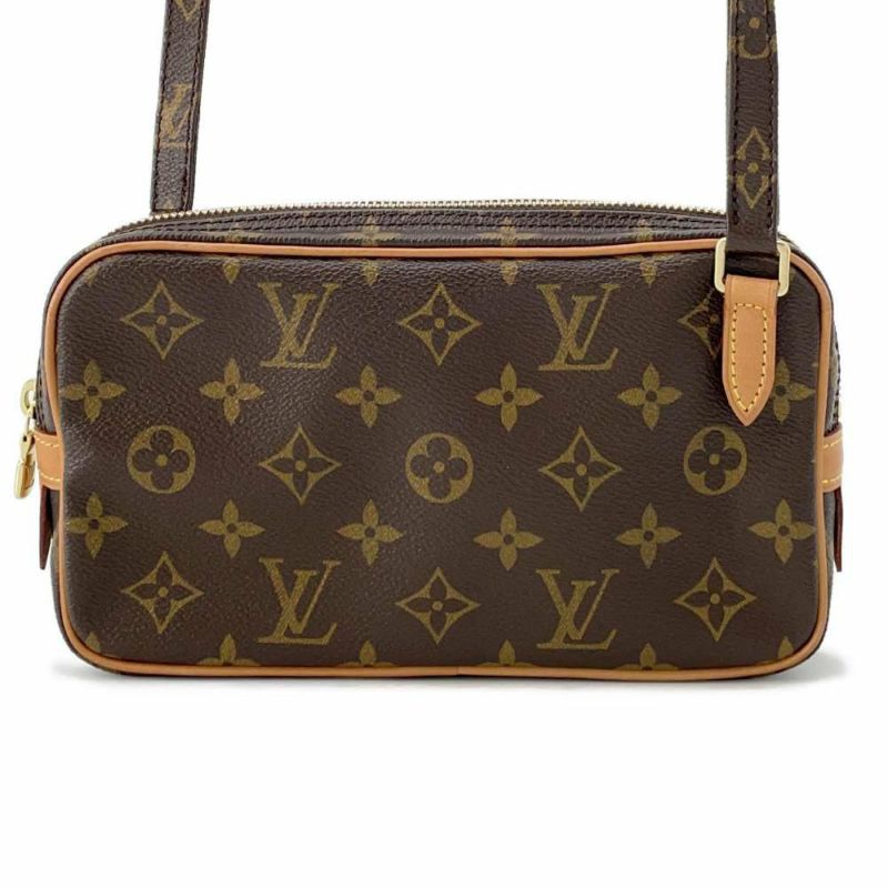 ルイヴィトン ショルダーバッグ モノグラム ポシェット マルリー・バンドリエール M51828 LOUIS VUITTON ヴィトン バッグ 斜め掛け
