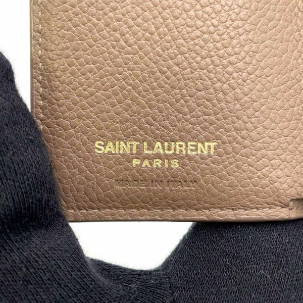 サンローランパリ 三つ折り財布 オリガミタイニーウォレット レザー 669959 SAINT LAURENT PARIS 財布