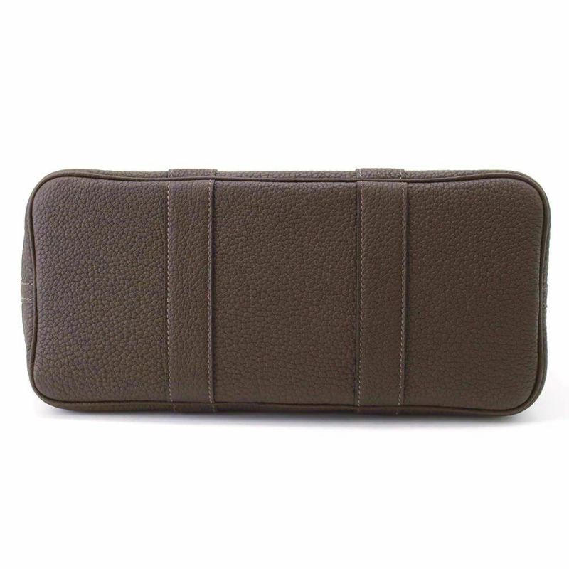 エルメス トートバッグ ガーデンパーティTPM エベンヌ/シルバー金具 ネゴンダ B刻印
