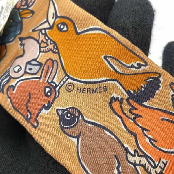 エルメス スカーフ ツイリー 千と一のウサギ Mille et Un Lapins HERMES シルクツイル 2023秋冬