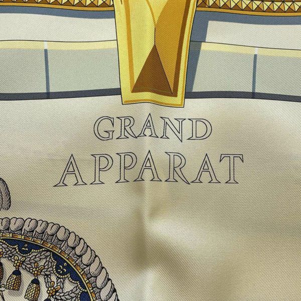 エルメス スカーフ カレ90 グラン・アパラ 盛装の馬 Grand Apparat forever シルク HERMES 2023年