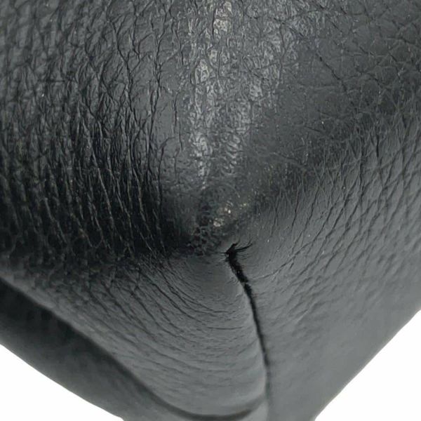 セリーヌ チェーンショルダーバッグ トリオンフ ティーン ヴィクトワール カーフレザー 116593 CELINE 黒