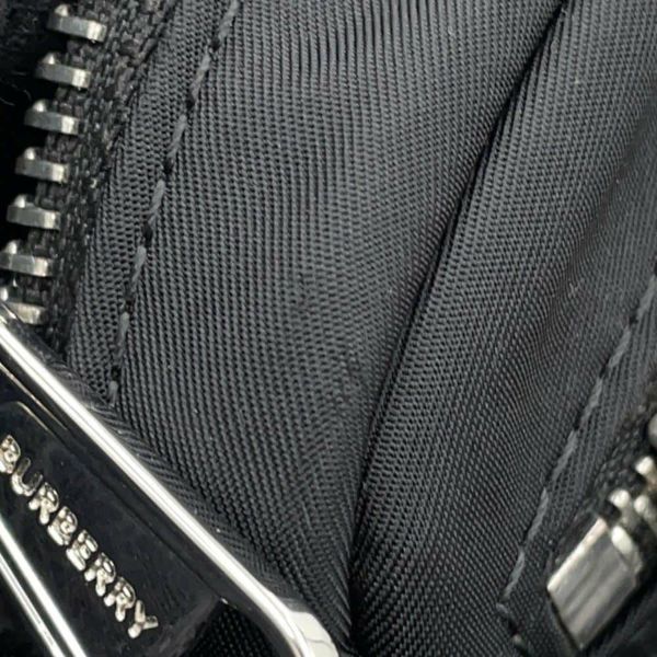 バーバリー ボディバッグ ロゴプリント ウエストバッグ 8021091 BURBERRY 黒