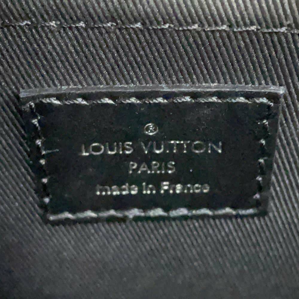 ルイヴィトン ショルダーバッグ モノグラム・エクリプス トランク・メッセンジャー M45727 ブラック 黒