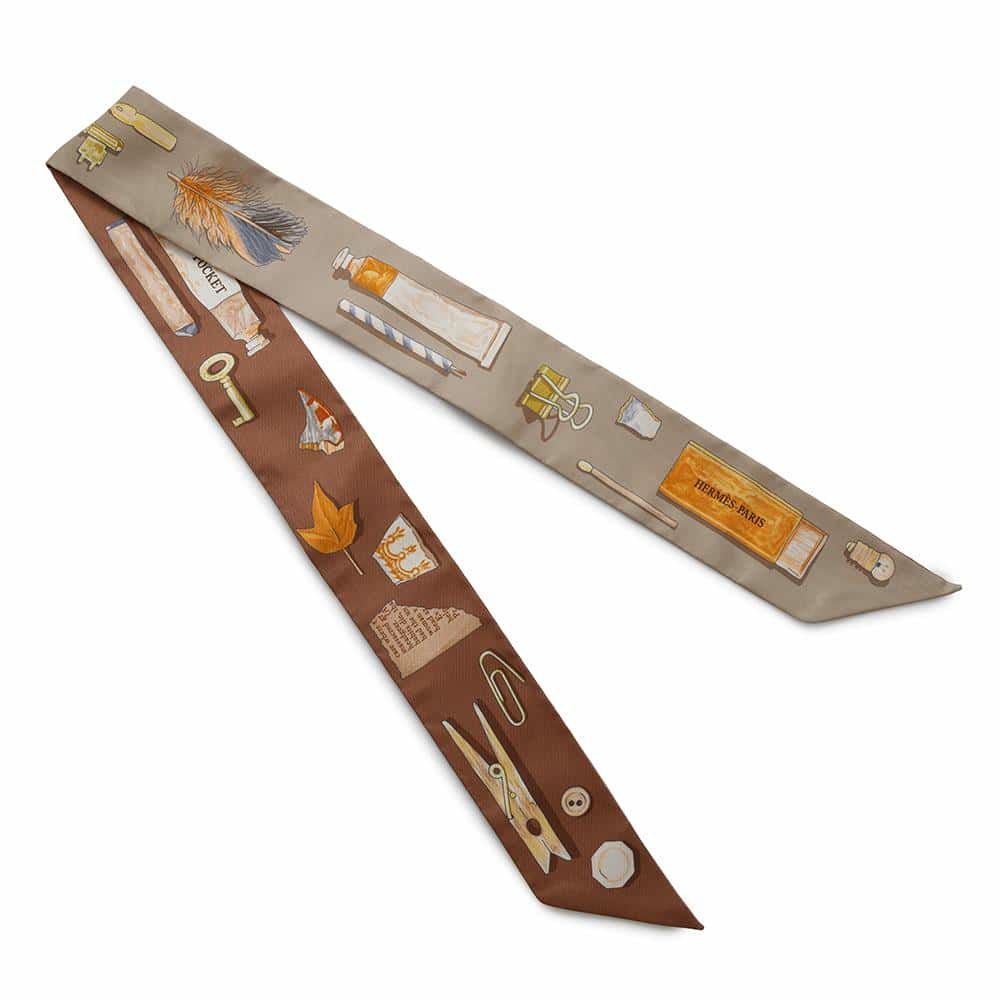 エルメス スカーフ ツイリー イン・ザ・ポケット In the Pocket シルクツイル 2024年秋冬