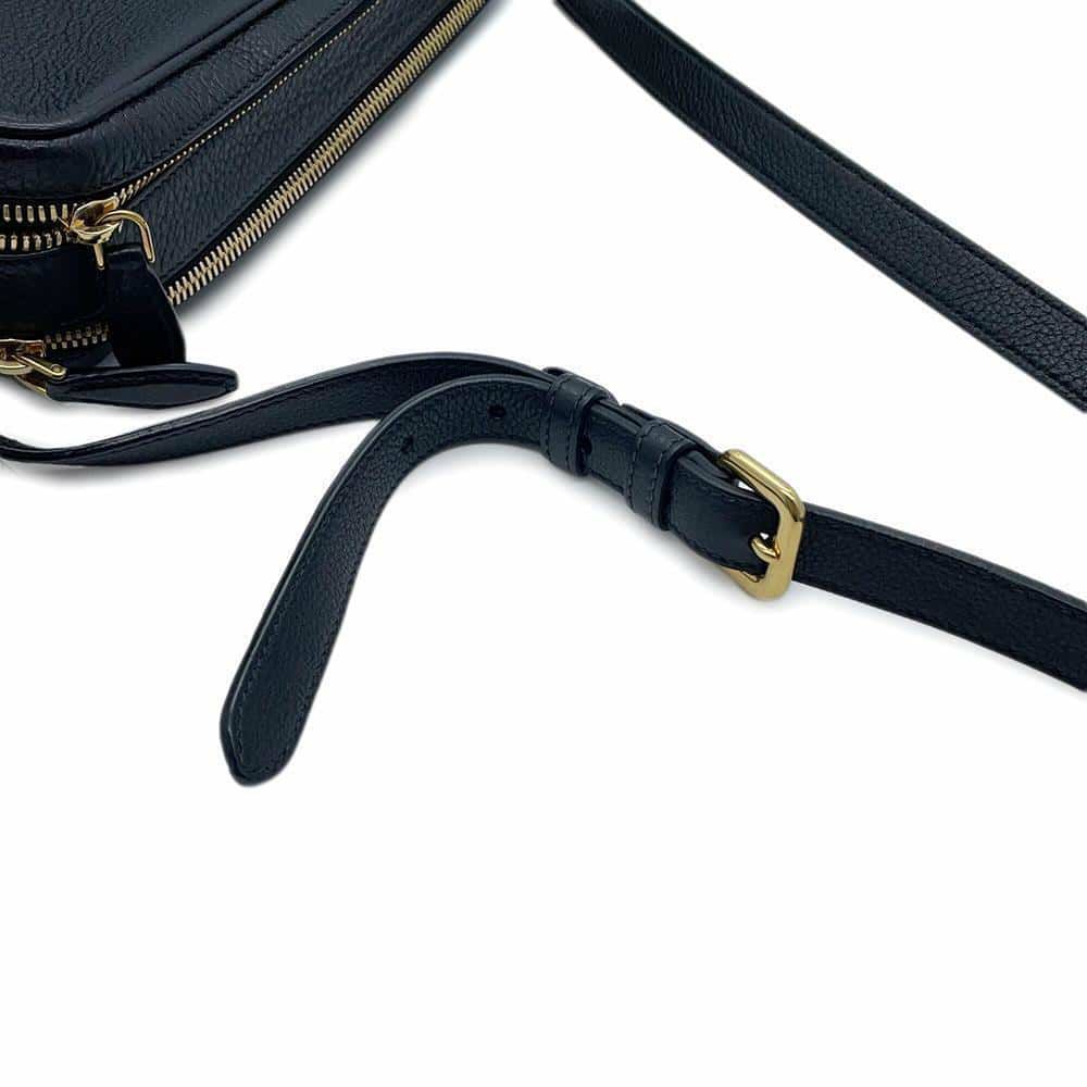 プラダ ショルダーバッグ 1BH079 PRADA バッグ ミニショルダー ポシェット 黒