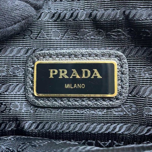 プラダ ショルダーバッグ 1BH079 PRADA バッグ ミニショルダー ポシェット 黒