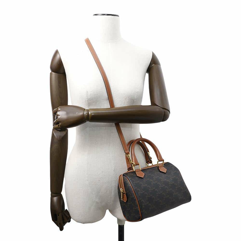 セリーヌ ハンドバッグ トリオンフ スモール ボストンバッグ 197582 CELINE 2wayショルダーバッグ