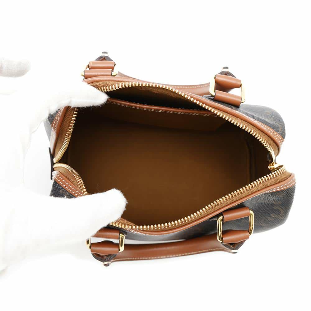 セリーヌ ハンドバッグ トリオンフ スモール ボストンバッグ 197582 CELINE 2wayショルダーバッグ