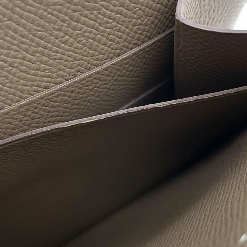 エルメス 財布 クリック16 エトゥープ/シルバー金具 エプソン D刻印 HERMES 財布