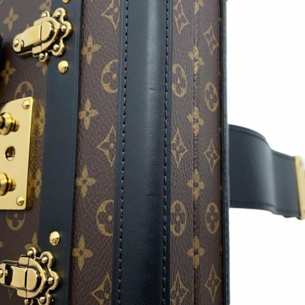 ルイヴィトン ショルダーバッグ モノグラム プティット マル M44199 2wayクラッチバッグ ブラック 黒
