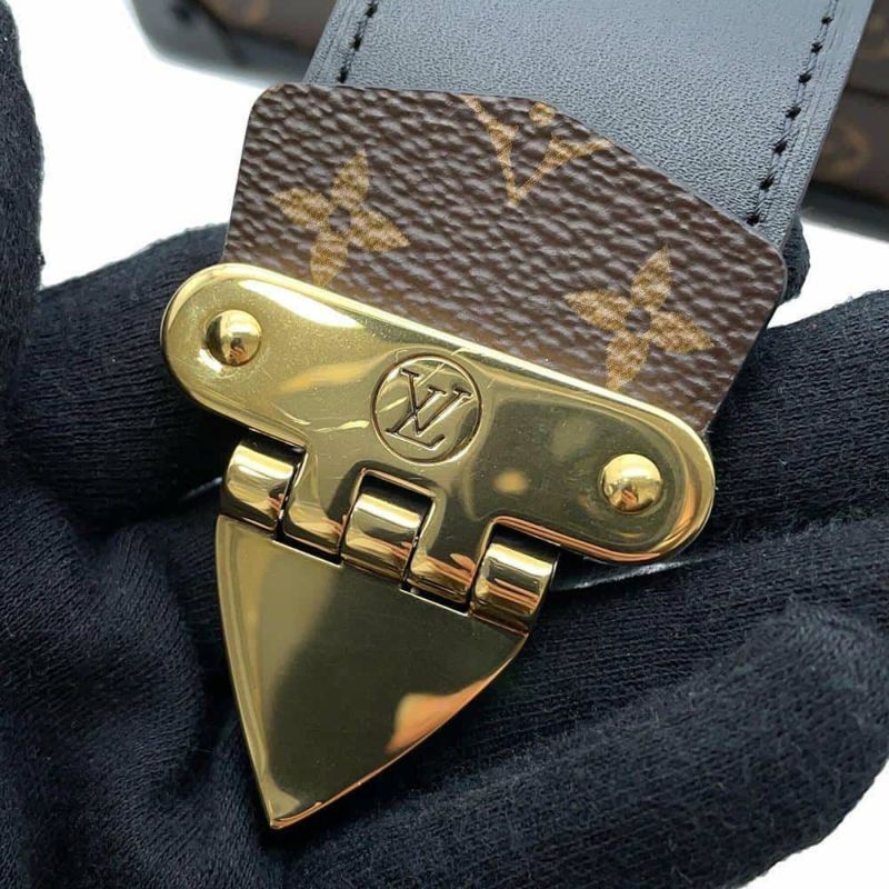 ルイヴィトン ショルダーバッグ モノグラム プティット マル M44199 2wayクラッチバッグ ブラック 黒