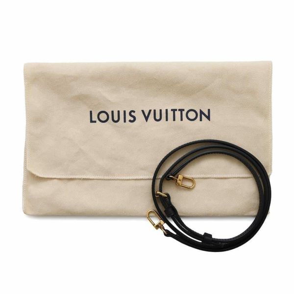 ルイヴィトン ショルダーバッグ モノグラム プティット マル M44199 2wayクラッチバッグ ブラック 黒