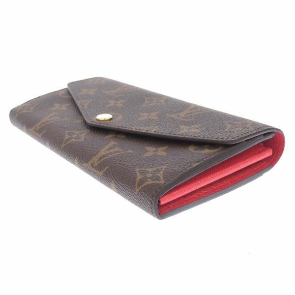 ルイヴィトン 長財布 モノグラム ポルトフォイユ・サラ コクリコ M62236 LOUIS VUITTON ヴィトン 財布