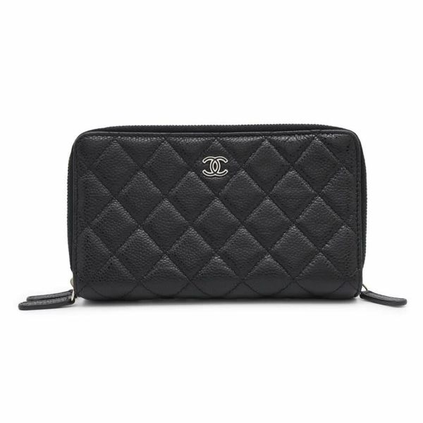 美品 希少 CHANEL シャネル マトラッセポーチ ココマーク 黒 シャネル ポーチ マトラッセ ココマーク トリプルファスナー