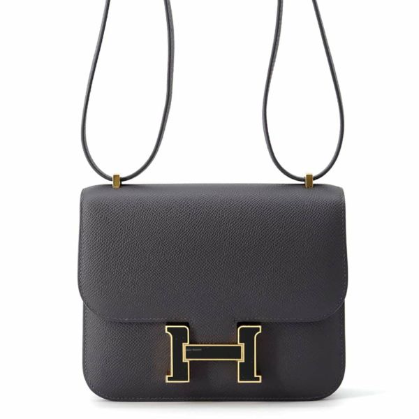 エルメス ショルダーバッグ ミニ コンスタンス3 アルドワーズ/ラッカー金具 エプソン W刻印 HERMES Constance