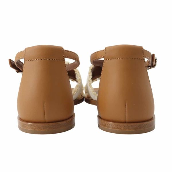 エルメス サンダル サントリーニ フリンジ付き レディースサイズ36 HERMES 靴