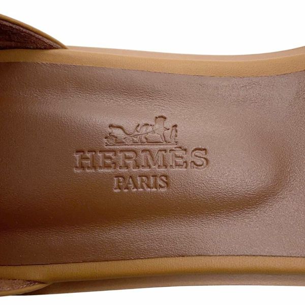 エルメス サンダル サントリーニ フリンジ付き レディースサイズ36 HERMES 靴