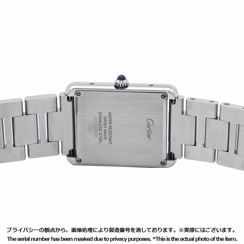 カルティエ タンク ソロ ウォッチ LM W5200014 Cartier 腕時計 ウォッチ クォーツ シルバー文字盤