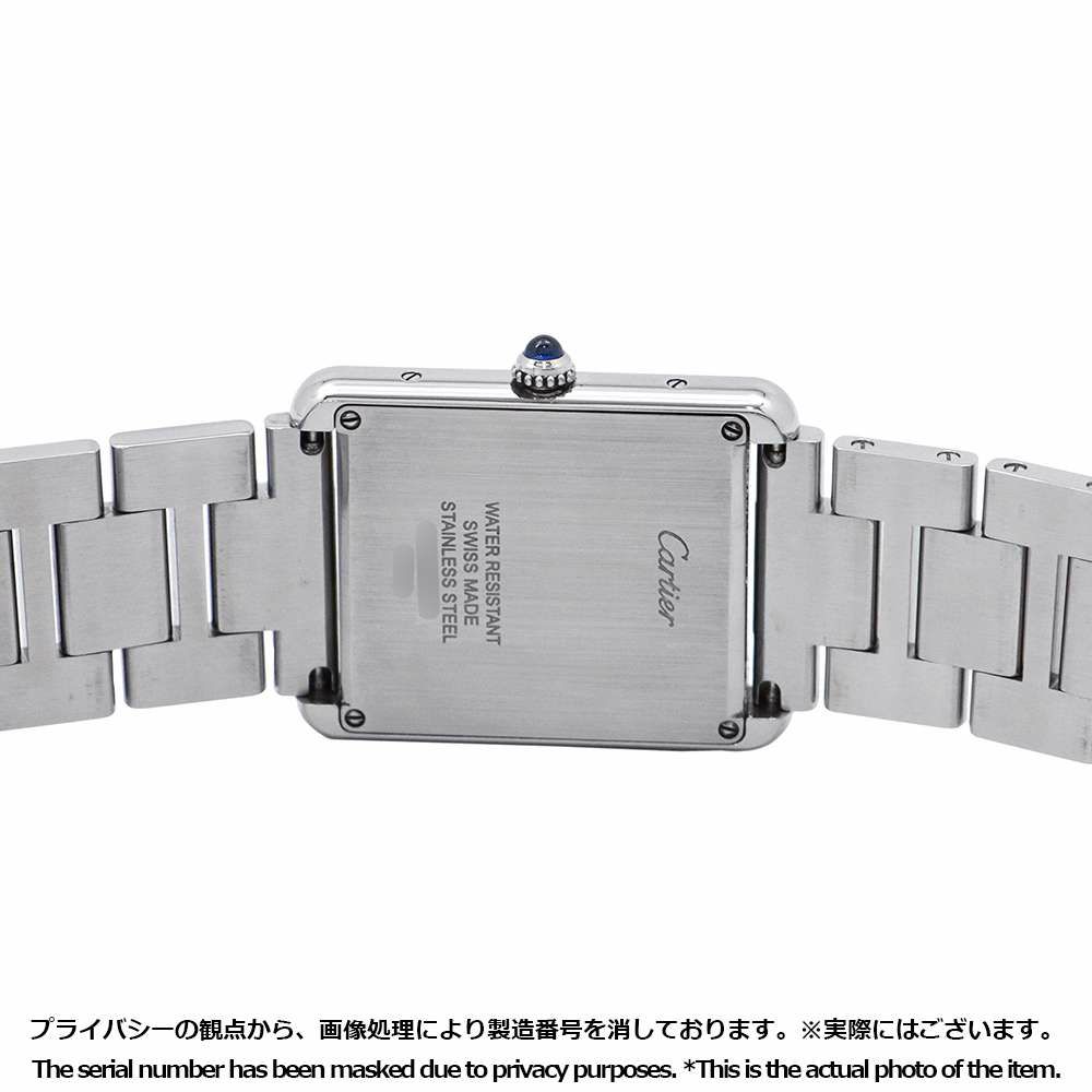 カルティエ タンク ソロ ウォッチ LM W5200014 Cartier 腕時計 ウォッチ クォーツ シルバー文字盤