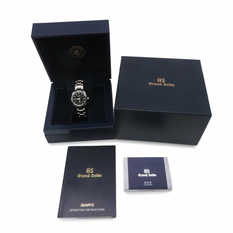 セイコー グランドセイコー ヘリテージコレクション SBGX061 SEIKO 腕時計 クォーツ 黒文字盤