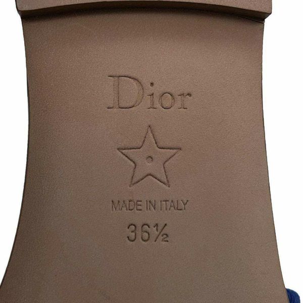 クリスチャン・ディオール サンダル Dway スライド トワル ドゥ ジュイ レディースサイズ36 1/2 KCQ209RIY 靴 白