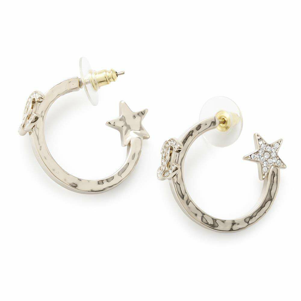 シャネル ピアス ココマーク スター フープ ラインストーン B23 B ABB493 CHANEL アクセサリー 星