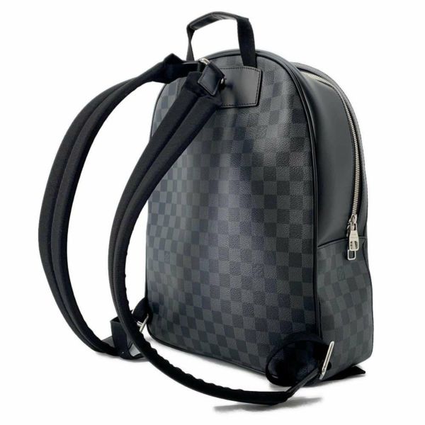 ルイヴィトン リュック ダミエ・グラフィット ジョッシュ N41473 LOUIS VUITTON リュックサック バックパック ブラック 黒
