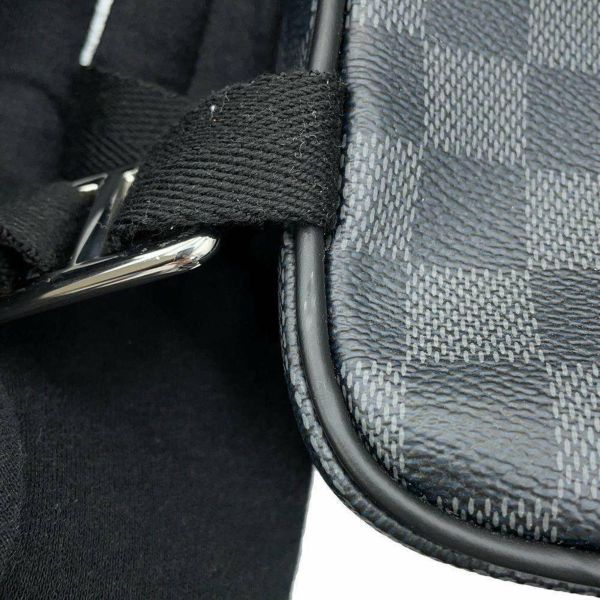 ルイヴィトン リュック ダミエ・グラフィット ジョッシュ N41473 LOUIS VUITTON リュックサック バックパック ブラック 黒