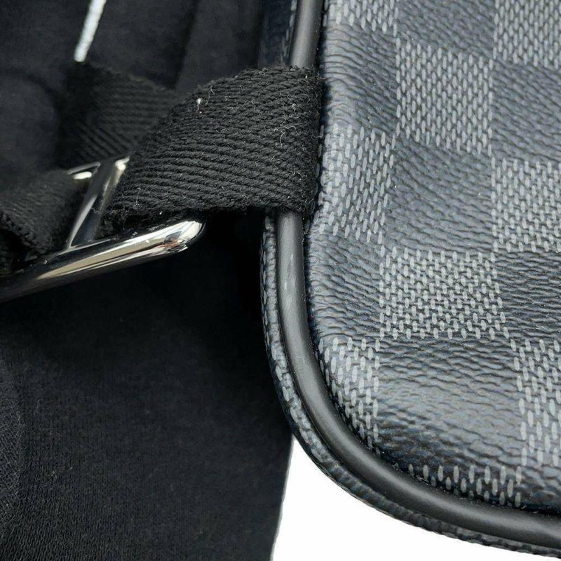 ルイヴィトン リュック ダミエ・グラフィット ジョッシュ N41473 LOUIS VUITTON リュックサック バックパック ブラック 黒