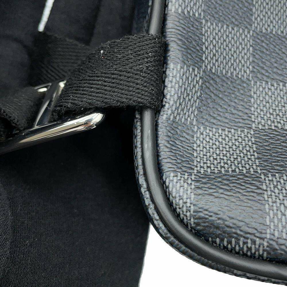 ルイヴィトン リュック ダミエ・グラフィット ジョッシュ N41473 LOUIS VUITTON リュックサック バックパック ブラック 黒