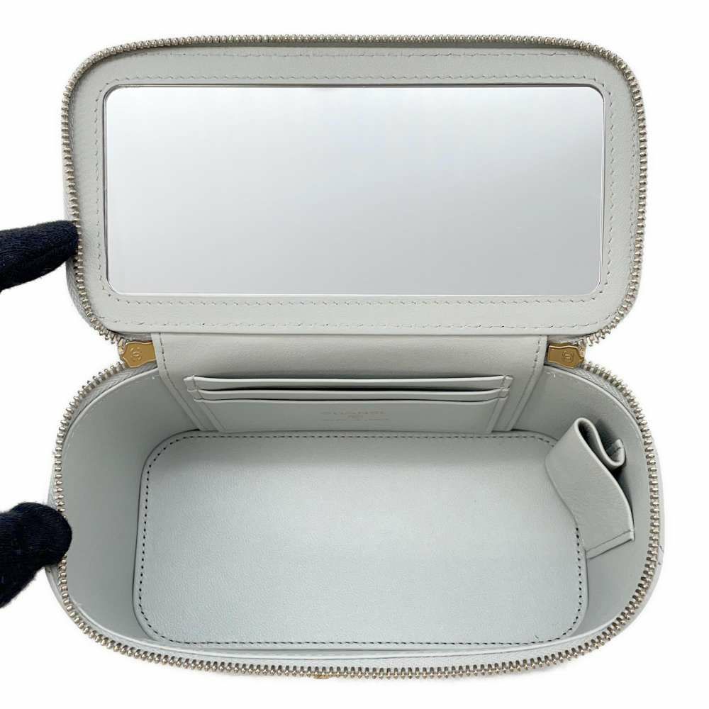シャネル チェーンショルダーバッグ マトラッセ ココマーク カメリアチェーン バニティ ラムスキン AP3301 CHANEL ヴァニティ