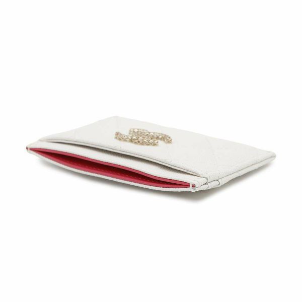 シャネル カードケース マトラッセ ココマーク キャビアスキン AP3188