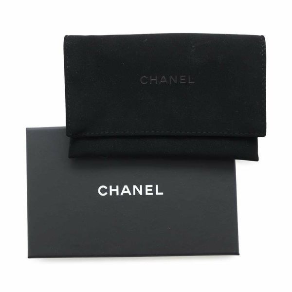 シャネル カードケース マトラッセ ココマーク キャビアスキン AP3188 CHANEL 定期入れ 名刺入れ 白