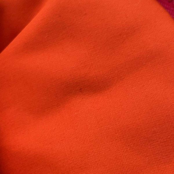 エルメス ポーチ ボリードポーチ ミニミニ オランジュ ハイビスカス/シルバー金具 キャンバス HERMES 化粧ポーチ 小物入れ