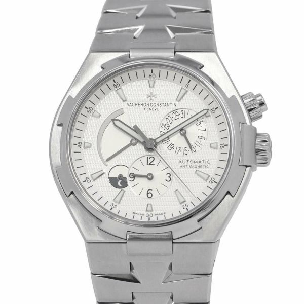 ヴァシュロンコンスタンタン オーヴァーシーズ デュアルタイム 47450/B01A-9226 腕時計 シルバー文字盤