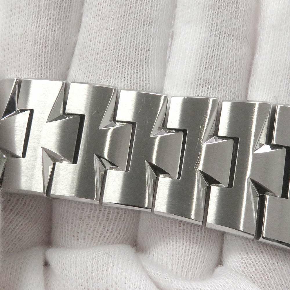 ヴァシュロンコンスタンタン オーヴァーシーズ デュアルタイム 47450/B01A-9226 腕時計 シルバー文字盤