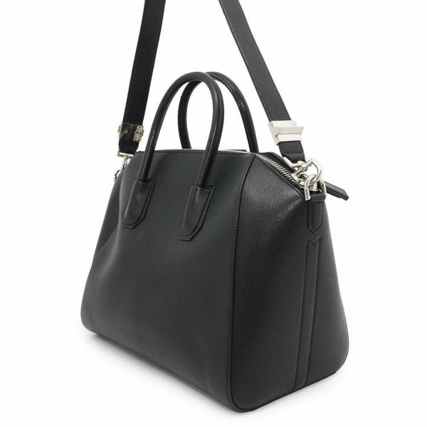 ジバンシー ハンドバッグ アンティゴナ ミディアム ゴートスキン BB05118012 GIVENCHY 2wayショルダーバッグ 黒