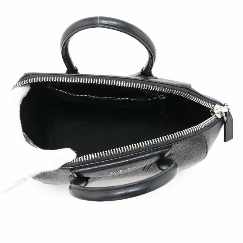 ジバンシー ハンドバッグ アンティゴナ ミディアム ゴートスキン BB05118012 GIVENCHY 2wayショルダーバッグ 黒