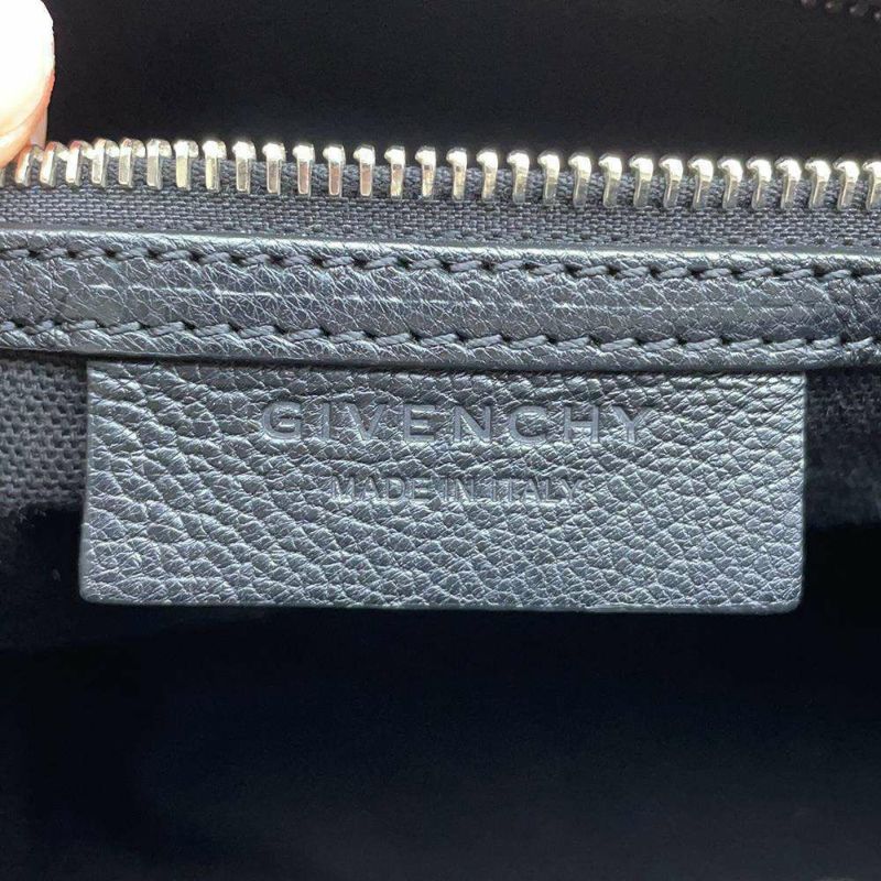 ジバンシー ハンドバッグ アンティゴナ ミディアム ゴートスキン BB05118012 GIVENCHY 2wayショルダーバッグ 黒