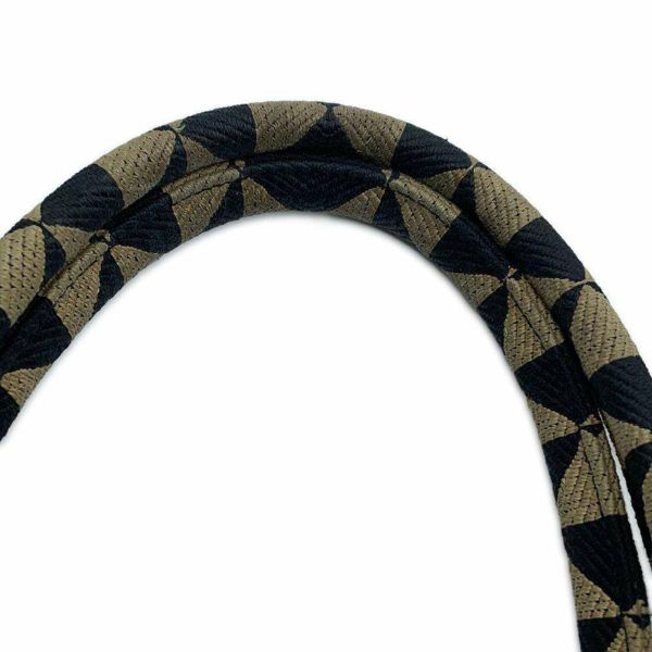 プラダ トートバッグ シンボル ラージ キャンバス 1BA356 PRADA バッグ 黒