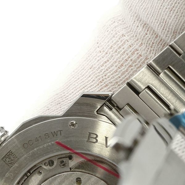 ブルガリ オクト ローマ ウォッチ ワールドタイマー 103481 BVLGARI 腕時計 ブルー文字盤