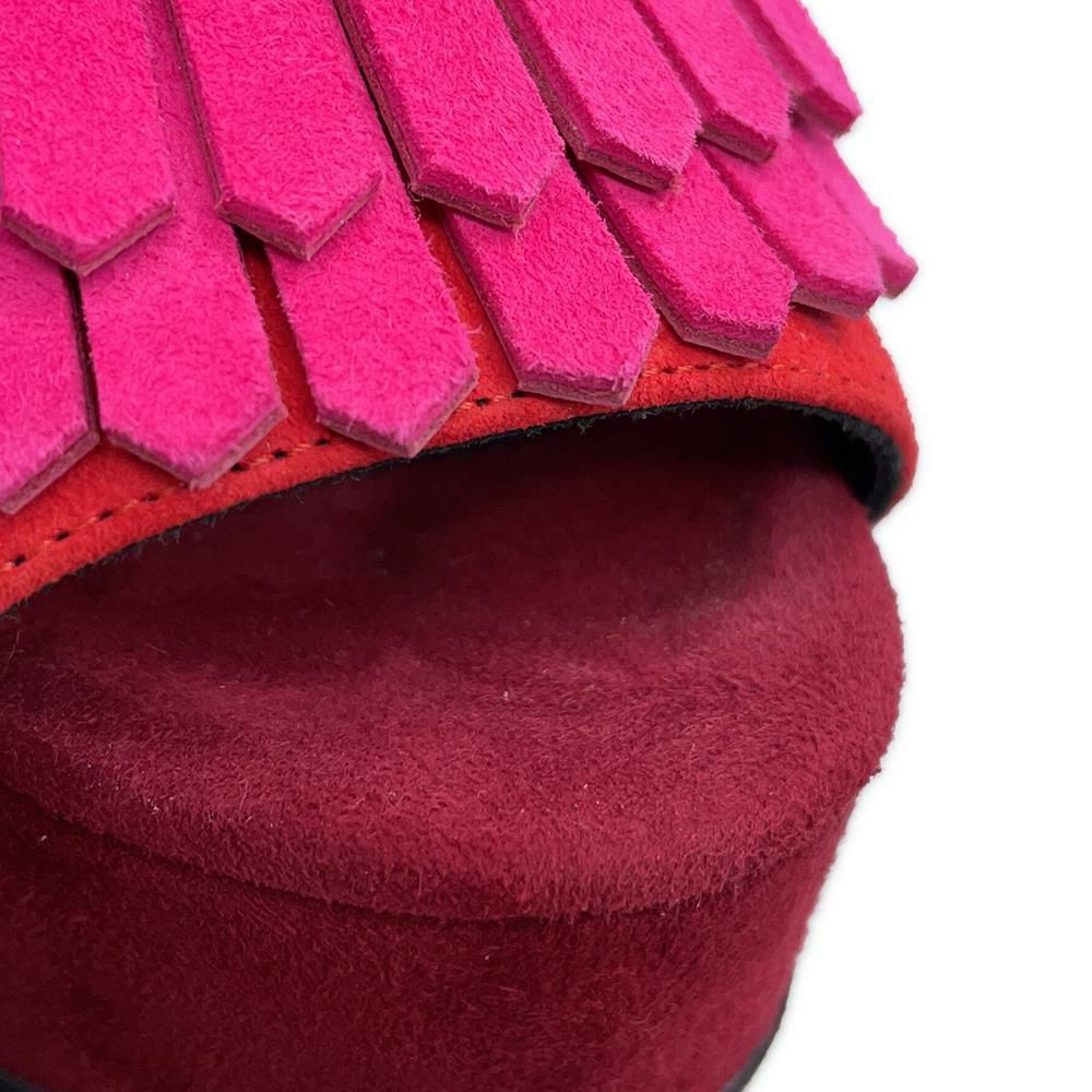 エルメス サンダル スエード レディースサイズ35 1/2 HERMES 靴