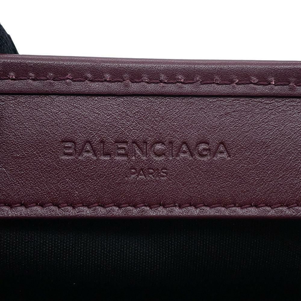 バレンシアガ トートバッグ ネイビーカバス S ポーチ付 339933 BALENCIAGA スモールサイズ バッグ