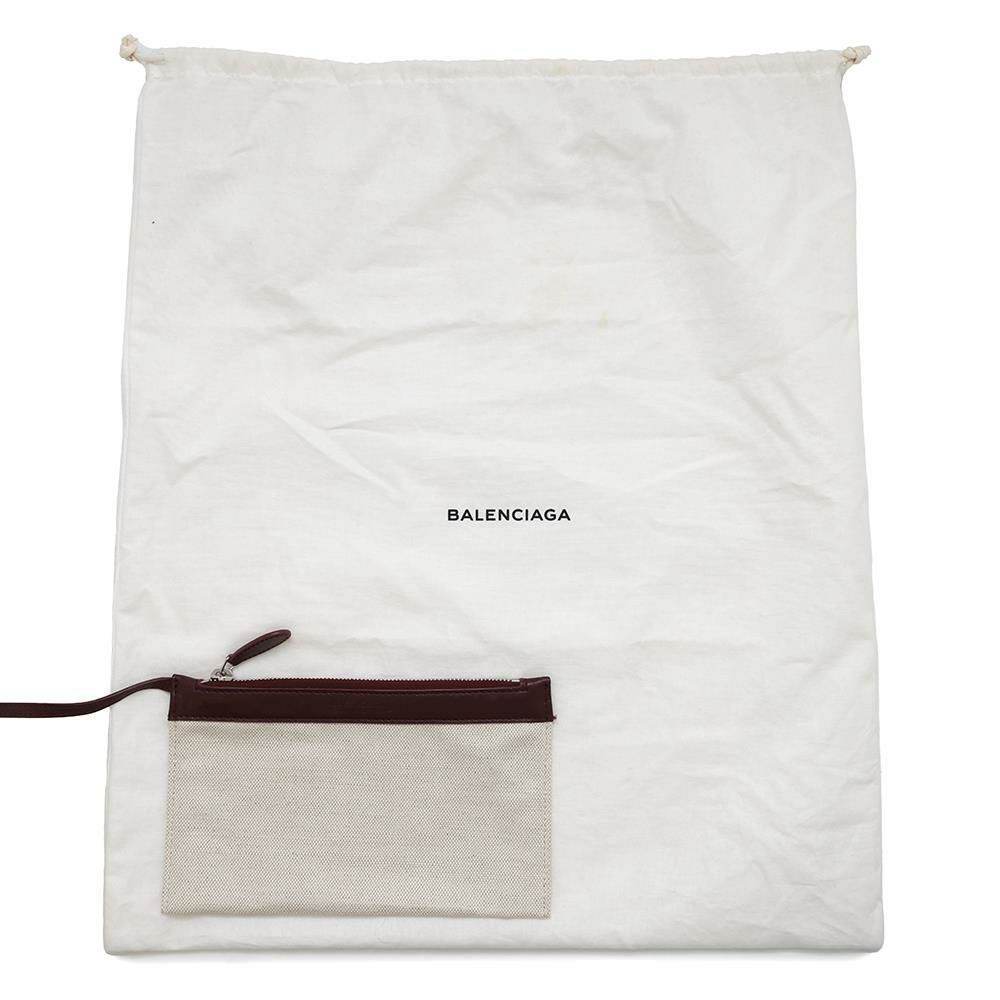 バレンシアガ トートバッグ ネイビーカバス S ポーチ付 339933 BALENCIAGA スモールサイズ バッグ