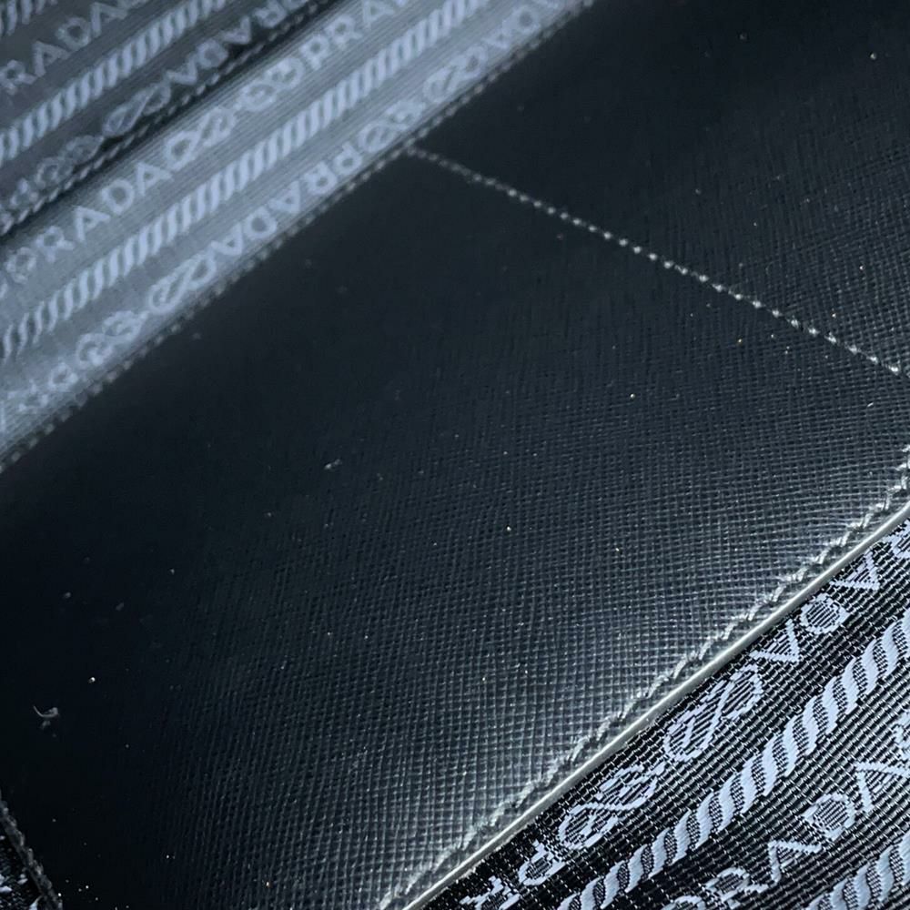 プラダ ビジネスバッグ サフィアーノレザー ナイロン VA0871 PRADA 2wayショルダーバッグ ブリーフケース 黒