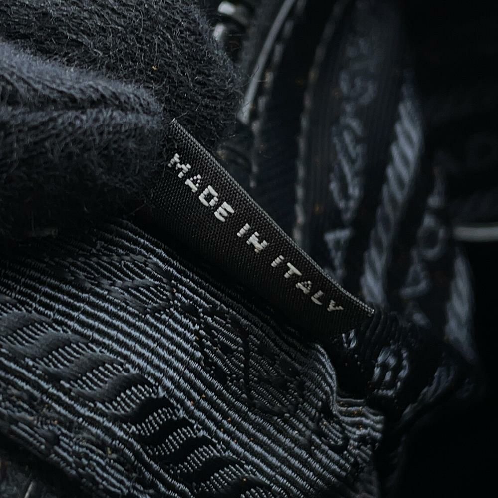 プラダ ビジネスバッグ サフィアーノレザー ナイロン VA0871 PRADA 2wayショルダーバッグ ブリーフケース 黒