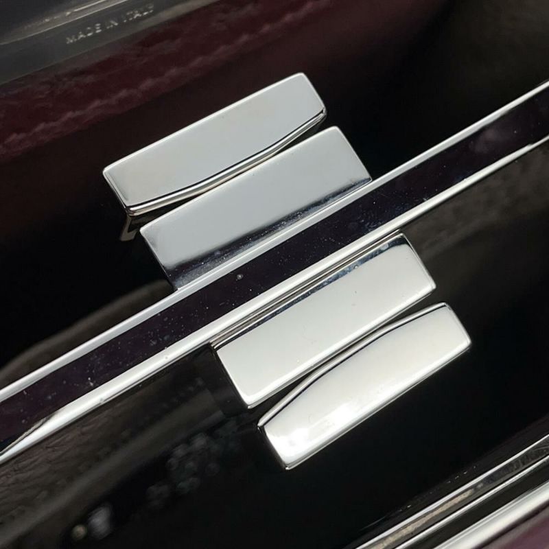 フェンディ ハンドバッグ ミニ ピーカブー セレリア レザー パイソン 8BN244 FENDI バッグ 2wayショルダーバッグ