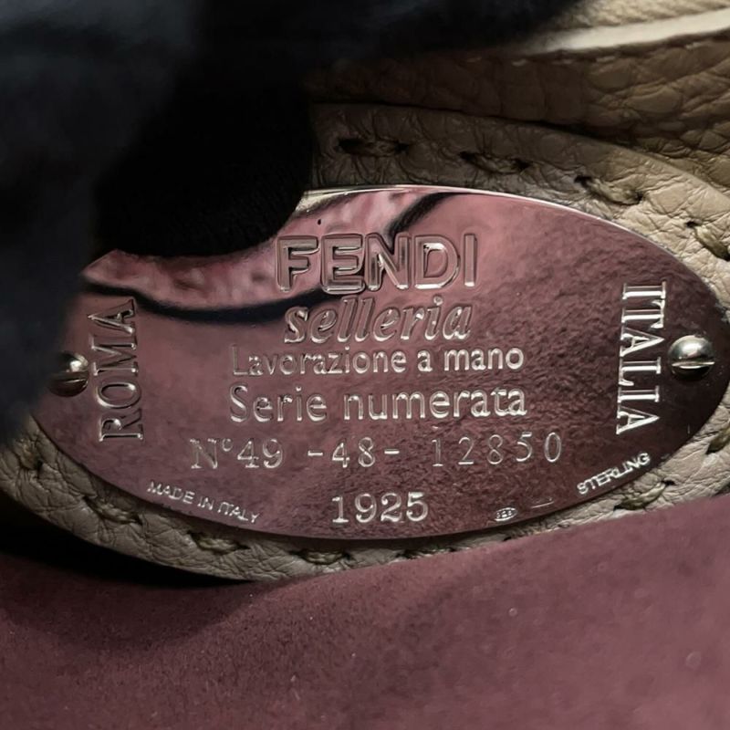 フェンディ ハンドバッグ ミニ ピーカブー セレリア レザー パイソン 8BN244 FENDI バッグ 2wayショルダーバッグ